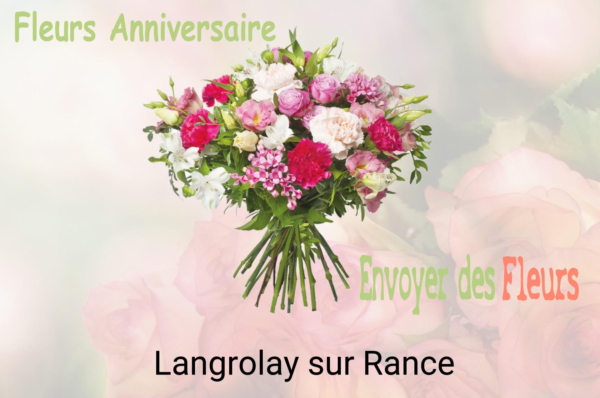 Bouquet de fleurs d’anniversaire livré à Langrolay-sur-Rance