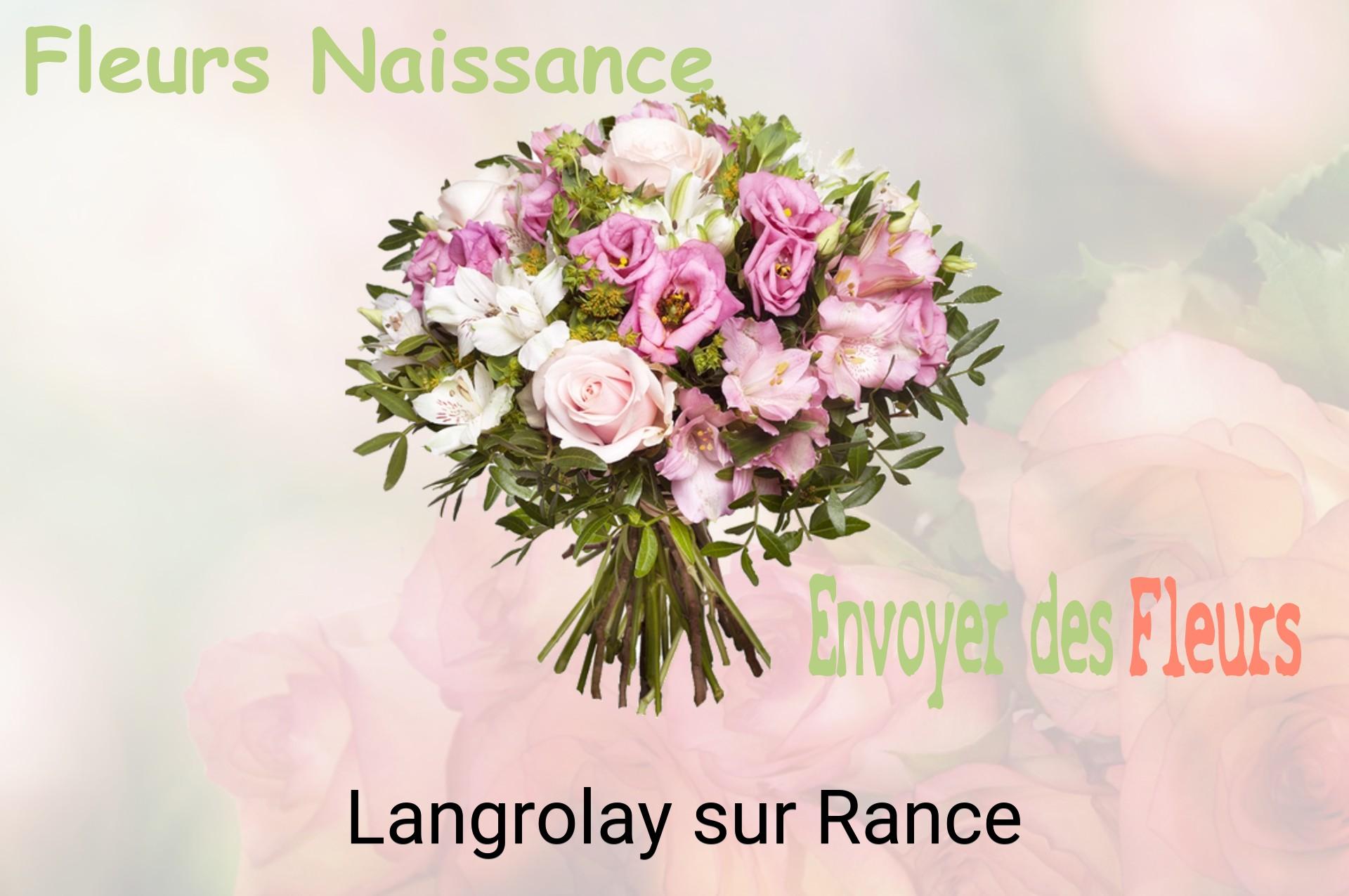 Bouquet de fleurs de naissance livré à Langrolay-sur-Rance